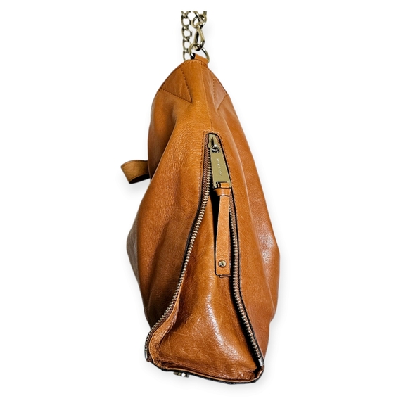 Michael Kors Devon Large Handbag Brown Patent Leather - Picture 4 of 16